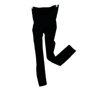 Spanx Size Look At Me Now Seamless Leggings Very Black Ankle 25" Inseam xl